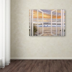 Trademark Fine Art "Elongated Window" Canvas Wall Art by Joval   552094324